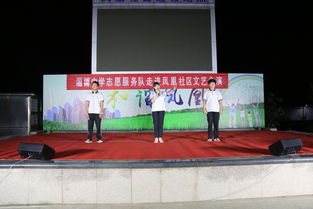 我校志愿服务队走进凤凰社区文艺汇演暨文化艺术交流活动